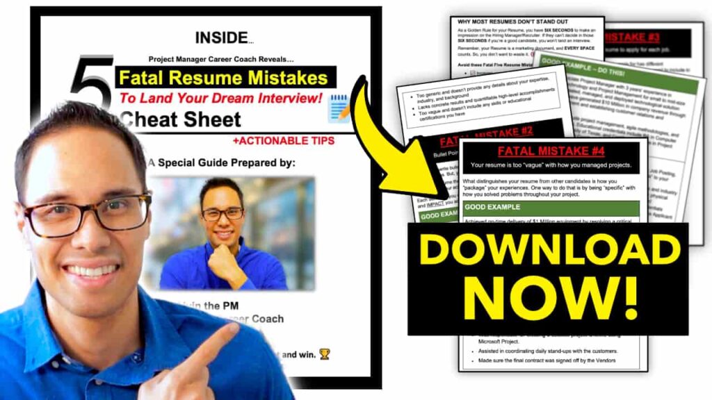 Fatal Five Resume Mistakes Cheatsheet